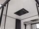 ESBANO Muse Кабина душевая квадратная 90x90 см двери раздвижные, профиль - черный матовый / стекло - прозрачное - фото 221920
