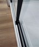 ESBANO Muse Кабина душевая прямоугольная 100x80 см двери раздвижные, профиль - черный матовый / стекло - прозрачное, левая - фото 221931