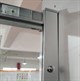 ESBANO Flex Душевое ограждение квадратная 100x100 см двери раздвижные, профиль - хром / стекло - прозрачное - фото 222055