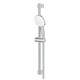 GROHE Tempesta Cube 110 Душевой гарнитур, 2 режима струи, душевая штанга 600 мм, шланг 1750 мм, хром GROHE-26748003 - фото 224291