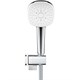 GROHE Tempesta Cube 110 Душевой набор 3 режима струи, настенный держатель, шланг 1750 мм, 8,4 л/мин, хром GROHE-27584003 - фото 224308