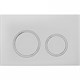 SINTESI СЕТ Система инсталляции для унитаза с подвесным унитазом, клавишей смыва и сиденьем микролифт, белый - фото 224528