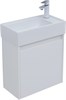 AQUANET Мебель для ванной подвесная Nova Lite 50 белый глянец (с дверецей) - фото 225204