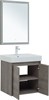 AQUANET Мебель для ванной подвесная / напольная Nova Lite 60 дуб рошелье (2 дверцы) - фото 225254