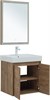 AQUANET Мебель для ванной подвесная / напольная Nova Lite 60 дуб рустикальный (2 дверцы) - фото 225273