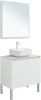 AQUANET Мебель для ванной подвесная / напольная Nova Lite 75 белый глянец (2 дверцы) - фото 225281