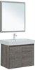 AQUANET Мебель для ванной подвесная / напольная Nova Lite 75 дуб рошелье (2 дверцы) - фото 225292