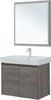 AQUANET Мебель для ванной подвесная / напольная Nova Lite 75 дуб рошелье (2 дверцы) - фото 225301