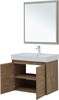 AQUANET Мебель для ванной подвесная / напольная Nova Lite 75 дуб рустикальный (2 дверцы) - фото 225313