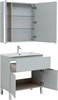 AQUANET Мебель для ванной напольная напольнаяАлвита New 80 1 ящик, 2 дверцы, серый - фото 225759