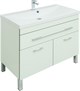 AQUANET Тумба с раковиной Верона 90 белый (напольная 1 ящик 2 дверцы) AQUANET-287673 - фото 226333