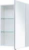 AQUANET Зеркальный шкаф Алвита New 60 Белый матовый - фото 226709