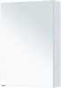 AQUANET Зеркальный шкаф Алвита New 60 Белый матовый - фото 226710
