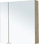 AQUANET Зеркальный шкаф Алвита New 80 дуб веллингтон белый - фото 226782