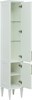 AQUANET Пенал подвесной / напольный Бостон 36 L белый матовый (ручки золото) - фото 226949