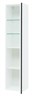 AQUANET Шкаф-Пенал подвесной Lino 35 белый матовый - фото 227057