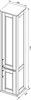 AQUANET Шкаф-Пенал подвесной / напольный Бостон М 36 белый - фото 227164