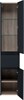 AQUANET Шкаф-Пенал подвесной Бруклин 35 антрацит матовый - фото 227176