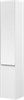 AQUANET Шкаф-Пенал подвесной / напольный Гласс 35 L белый - фото 227214