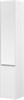 AQUANET Шкаф-Пенал подвесной / напольный Гласс 35 L белый - фото 227215