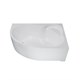 TRITON Ванна асимметричная обрезанная Мари 170-левая 1700*1100, белый - фото 228198