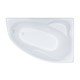 TRITON Ванна асимметричная обрезанная Кайли 150-левая 1500*1000, белый - фото 228296
