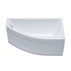 TRITON Ванна асимметричная обрезанная Бэлла левая ЭКСТРА 1400*760, белый - фото 228352