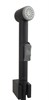 AQUATEK Гигиенический ручной душ со шлангом 125см c держателем , матовый черный AQ2050MB - фото 230223