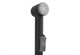 AQUATEK Гигиенический ручной душ со шлангом 125см c держателем , матовый черный AQ2050MB - фото 230224