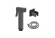AQUATEK Гигиенический ручной душ со шлангом 120 см и держателем , матовый черный AQ2053MB - фото 231744