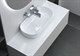 SANVIT  Рольф 1 Тумба под раковину подвесная для ванной комнаты, 1 выдвижной ящик, 3D фасады  с  механизмом плавного закрывания Push to open (Столешница -90 Ханекс S-008 и накладная раковина 281A) - фото 233832