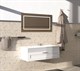 SANVIT Турин-1 Тумба под раковину подвесная для ванной комнаты , 1 выдвижной ящик , 3Д царга (раковина r9060d) - фото 233861