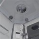 NIAGARA Ultra Душевая кабина 1/4 круга размер 90x90 см, профиль - хром / стекло - прозрачное с матовой полосой NIAGARA3080164 - фото 235564