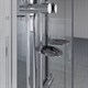 NIAGARA Ultra Душевая кабина 1/4 круга размер 120x120 см, профиль - хром / стекло - прозрачное с рисунком NIAGARA70120164 - фото 235630
