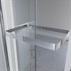 NIAGARA Ultra Душевая кабина 1/4 круга размер 120x120 см, профиль - хром / стекло - прозрачное с рисунком NIAGARA70120164 - фото 235631