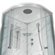 NIAGARA Luxe Душевая кабина 1/4 круга размер 90x90 см, профиль - серебро / стекло - прозрачное NIAGARA7701M - фото 235738