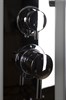 NIAGARA Premium Душевая кабина 1/4 круга размер 90x90 см, профиль - хром / стекло - прозрачное NIAGARA60010114G - фото 235795