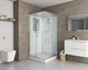NIAGARA Premium Душевая кабина квадрат размер 90x90 см, профиль - хром / стекло - прозрачное NIAGARA60010114Q - фото 235820