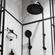 NIAGARA Standart Душевая кабина прямоугольник правая размер 120x80 см, профиль - черный матовый / стекло - прозрачное ST120/80/15QR/KL/BKT - фото 236012