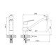 IDDIS Смеситель для кухни Male белый, матовый (MALWT00i05) MALWT00i05 - фото 236782