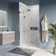 BELBAGNO Marino Душевая дверь в нишу раздвижная ширина 120 см, профиль - хром / стекло - прозрачное MARINO-BF-1-120-C-Cr - фото 237108