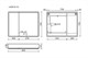 SANCOS Mirror Зеркальный шкаф для ванной комнаты 890x150х740 мм, с LED подсветкой, цвет дуб чарльстон, арт. MI90ECH - фото 242068