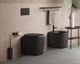 VITRA Origin Держатель рулона туалетной бумаги, цвет черный матовый A4488736 - фото 242850