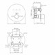 WASSERKRAFT Dinkel 5844 Thermo Смеситель для ванны и душа, хром - фото 246675