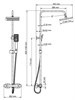 WASSERKRAFT A15502 Thermo Душевой комплект с термостатическим смесителем, хром - фото 246810