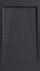 ESBANO Luxe Поддон из искусственного камня квадратный размер 90x90 см, цвет черный ESPLX 90B - фото 249799
