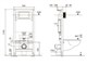 TECE TECEspring V Комплект TECEspring для установки подвесного унитаза с панелью смыва TECEspring V панель смыва белая глянцевая (распродажа) S955203 распродажа - фото 253119