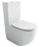 CERAMICA NOVA Metropol Напольный пристенный унитаз смыв Торнадо,  белый CN4001T
