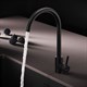 AM.PM X-Joy S Смеситель для кухни с С-изливом, черный F85B07122 - фото 255073