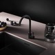 AM.PM X-Joy S Смеситель для кухни с С-изливом, черный F85B07122 - фото 255075